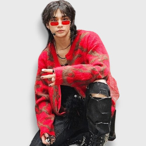 Rectangles Glasses - Hyunjin Stray Kids | Boutique KPOP