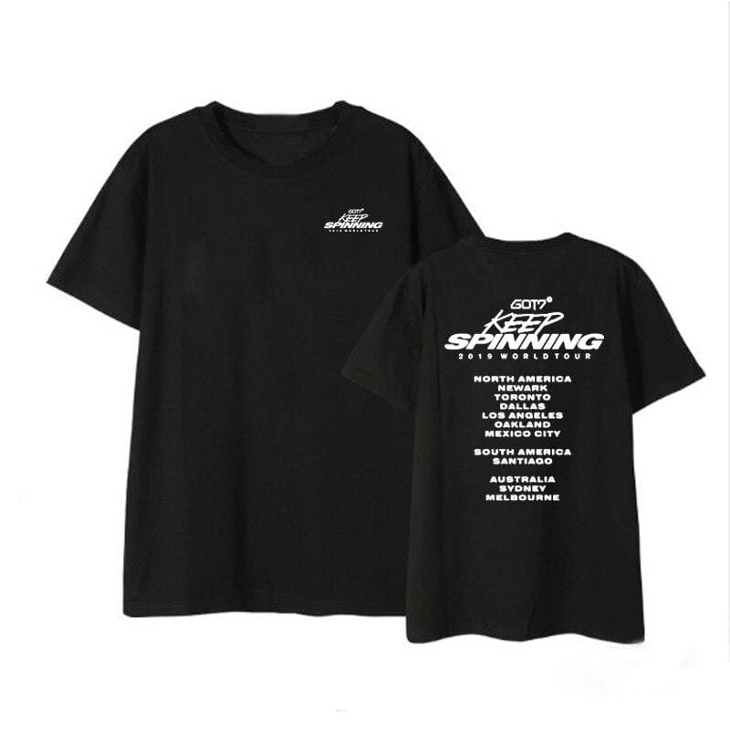 GOT7 T-Shirt - Keep Spinning Album | Boutique KPOP