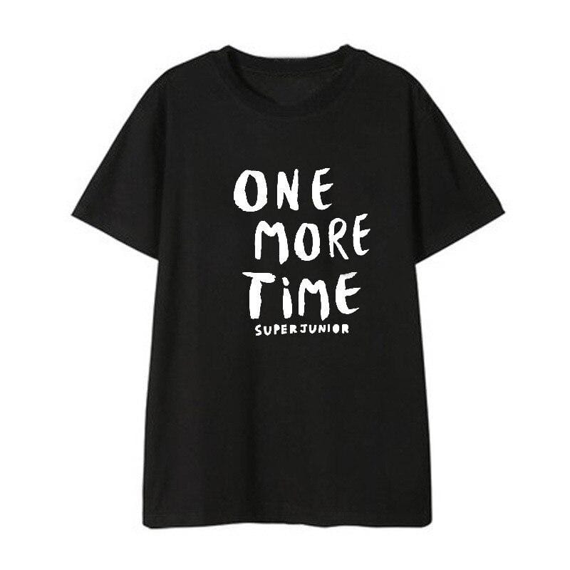 Super Junior T-Shirt - One More Time | Boutique KPOP