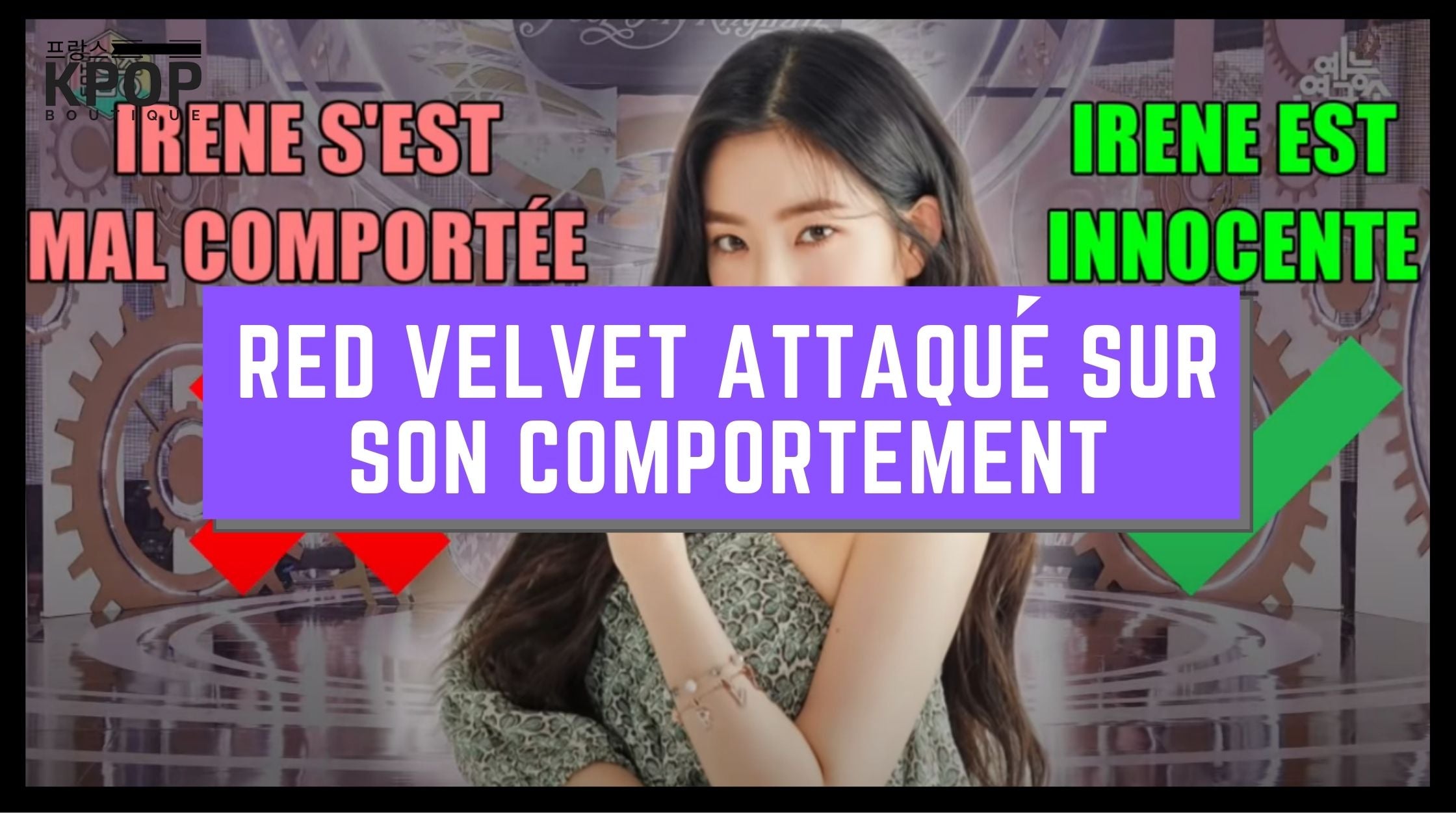 Red Velvet attaqué sur son comportement