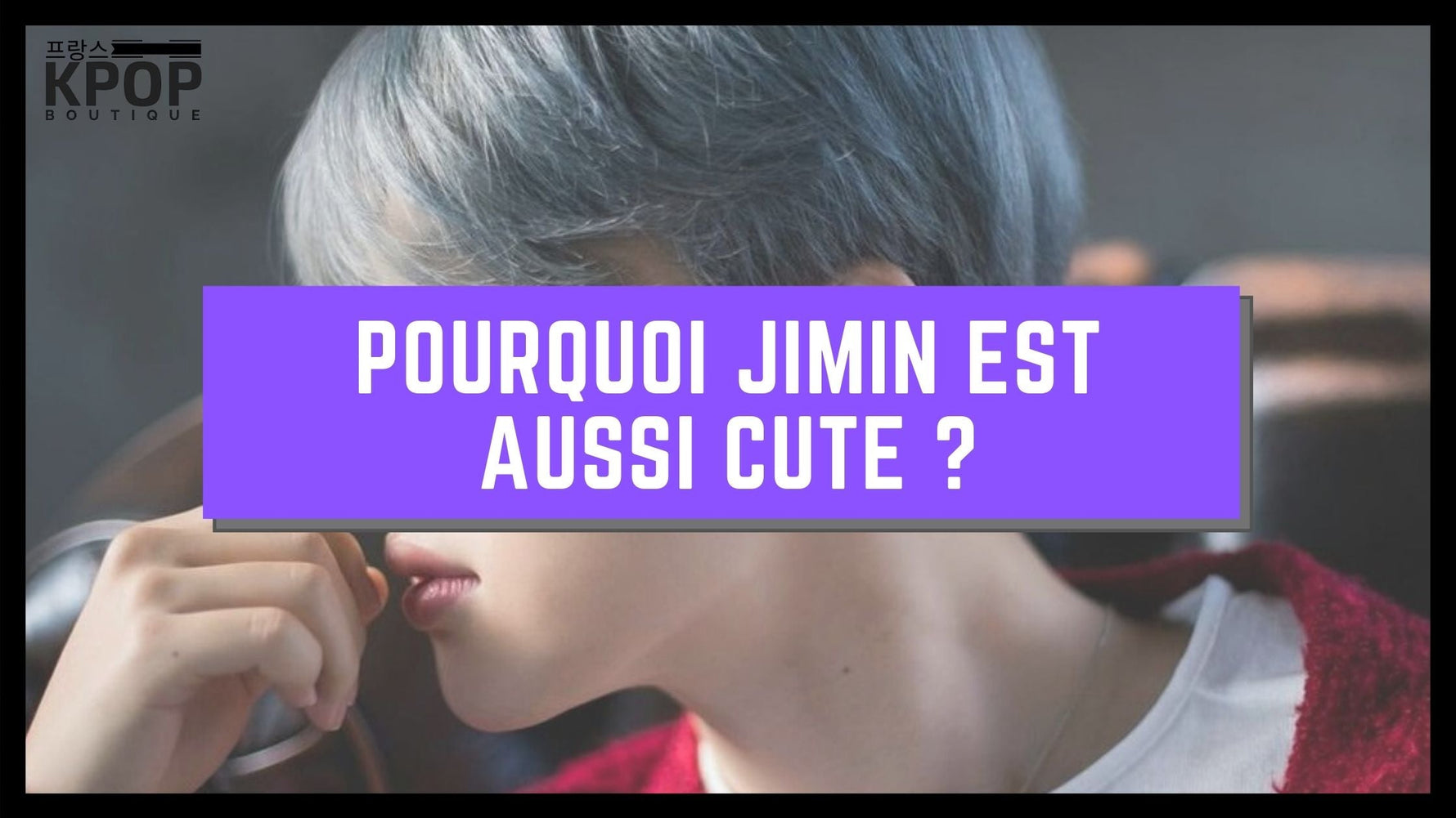why jimin is cute