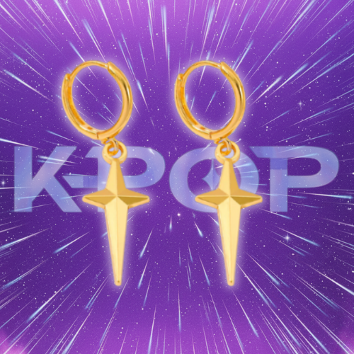 Boucles d'oreilles KPOP