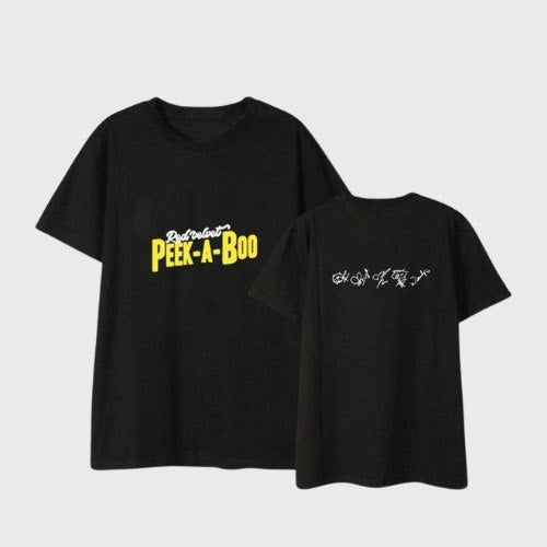 T-Shirt Red Velvet </br> Peek a Boo