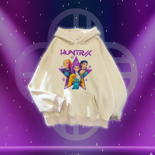 Oversized KPop Huntrix Hoodie