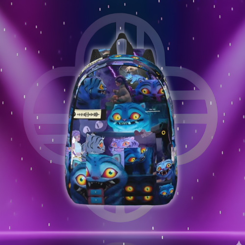 KPop Derpy Tiger Demon Hunters School Backpack