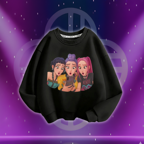 Kpop Demon Hunters Huntrix Kids Sweatshirt