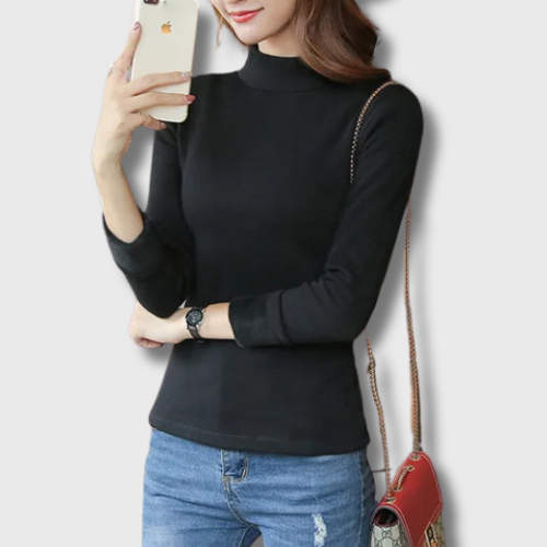 Korean Turtleneck Sweater for Women