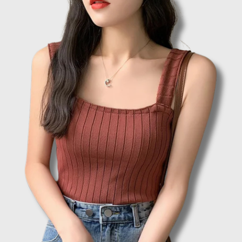 Korean Solid Color Tank Top