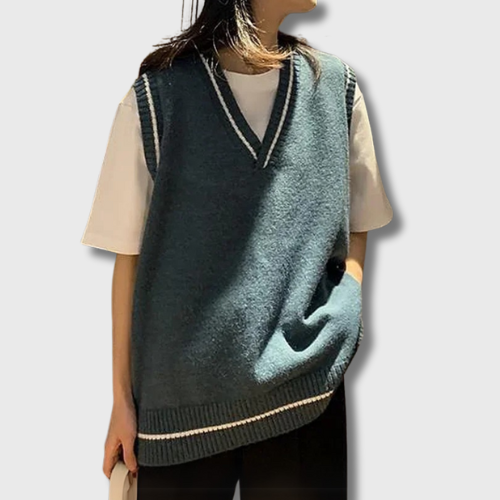 Sleeveless Oversize Pullover
