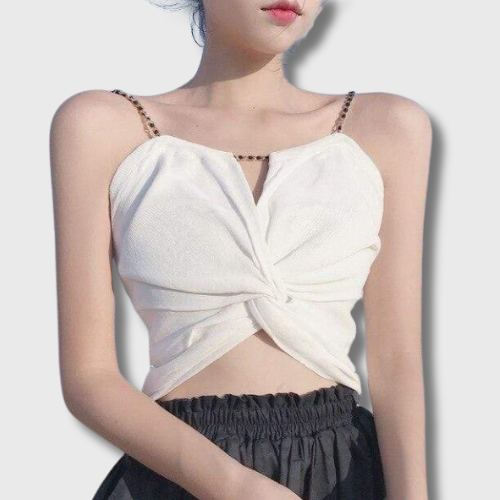 Thin Strap Korean Tank Top