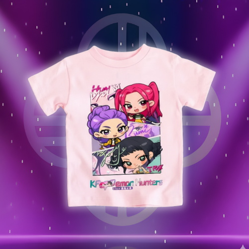 Huntrix Demon Hunters Kawaii Anime Shirt