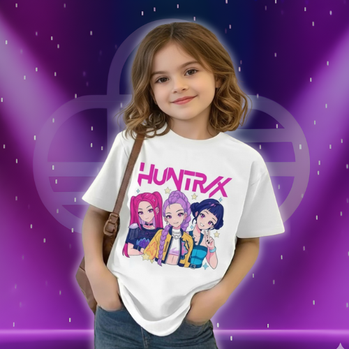 KPop Demon Hunters Huntrix Shirt for Kids