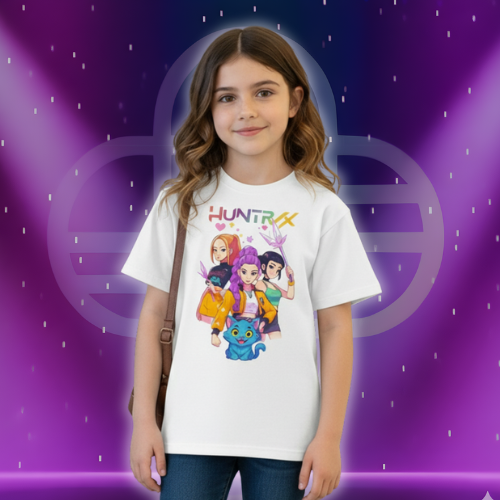 KPop Demon Hunters Huntrix Shirt for Kids