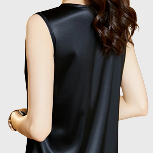 Women's Korean Satin Tank Top