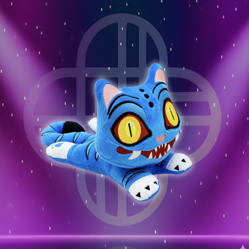 Cute Derpy Tiger Demon Hunters Plush