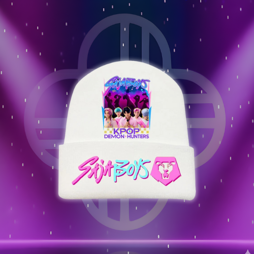 KPop Demon Hunters Saja Boys Knitted Beanie