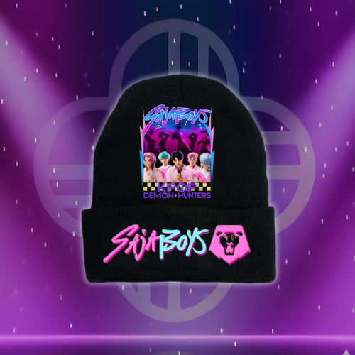 KPop Demon Hunters Saja Boys Knitted Beanie