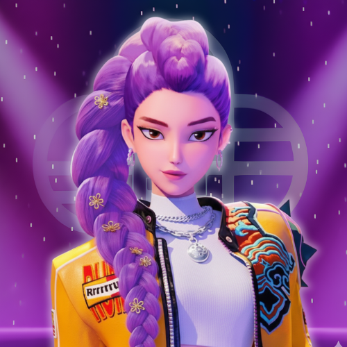 KPop Rumi Huntrix Cosplay Hairclip