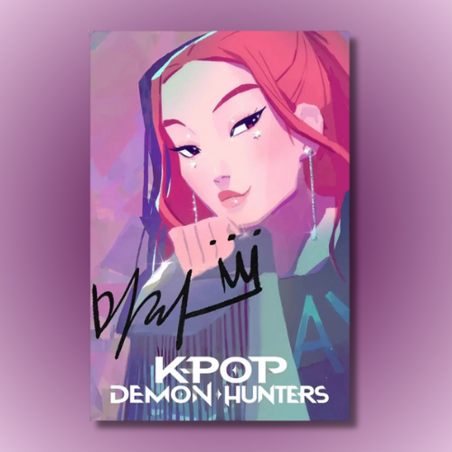 Kpop Demon Hunters Poster Decorative
