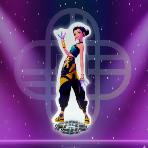 Demon Hunters Huntrix Keychains