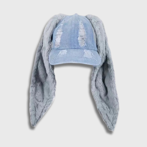 KPOP New Jeans Bunny Ear Cap