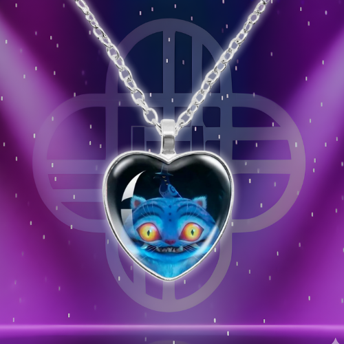 KPop Demon Hunters Heart Pendant Necklace