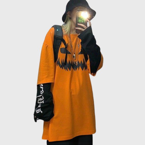 Long Pumpkin T-Shirt