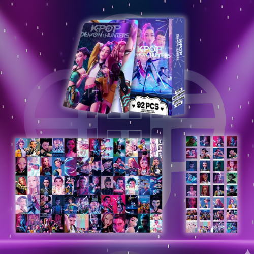 92pcs Kpop Demon Hunter Lomo Cards