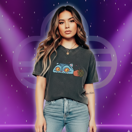 Demon Hunters Derpy Blue Tiger Shirt