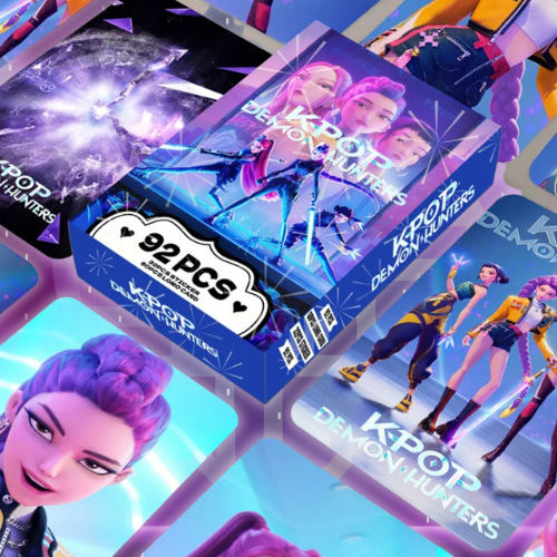 92pcs Kpop Demon Hunters Lomo Cards 
