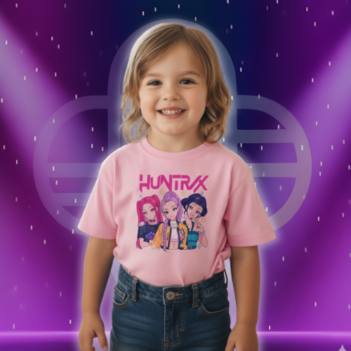 KPop Demon Hunters Huntrix Shirt for Girls