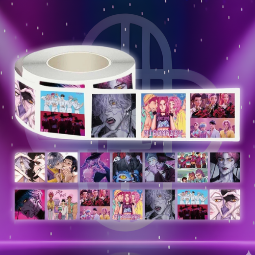 500Pcs KPop Demon Hunters Stickers