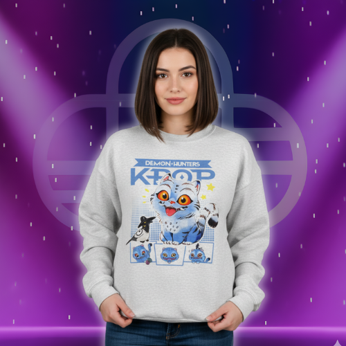 KPop Derpy Tiger Y2K Sweater