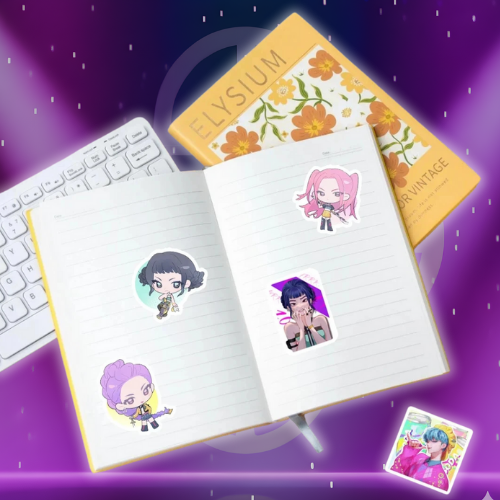 50pcs KPop Demon Hunters Stickers 