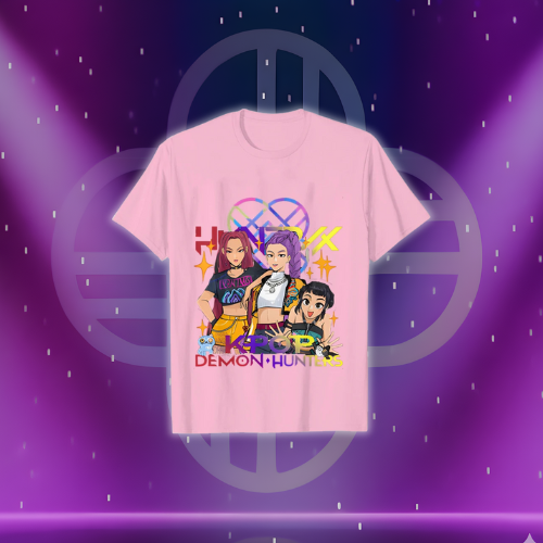 Women's Kpop Pink Huntrix Shirt 