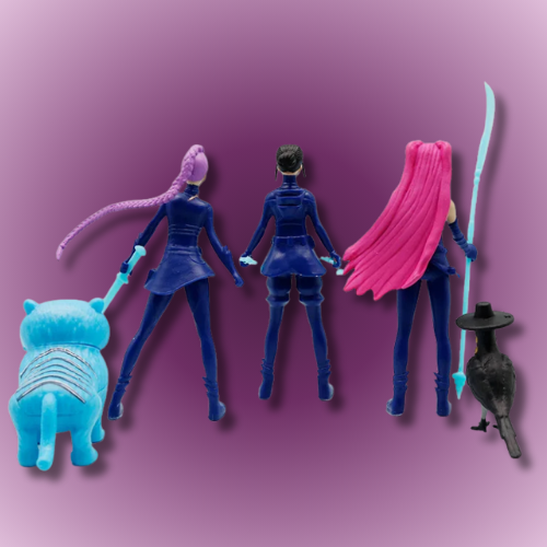 Huntrix Demon Hunters 5pcs Figurines