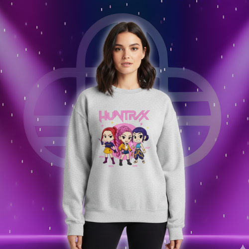 KPop Demon Hunters Huntrix Y2K Sweater