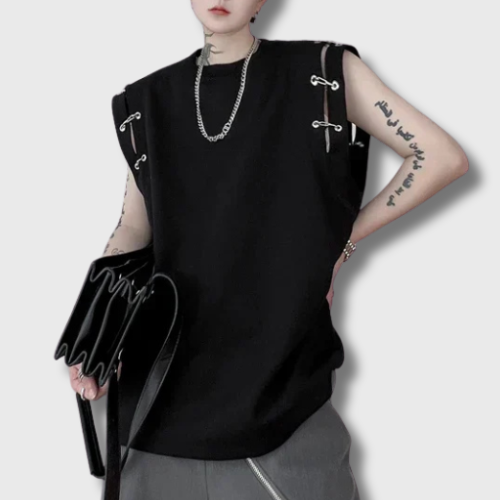 Metal Style Tank Top