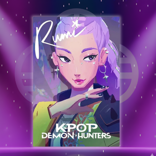 Kpop Demon Hunters Poster Decorative