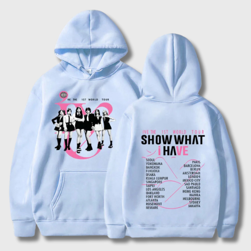 Hoodie IVE World Tour Shop KPOP | Boutique KPOP