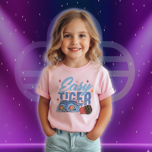 Derpy Tiger Demon Hunters Kids Shirt 