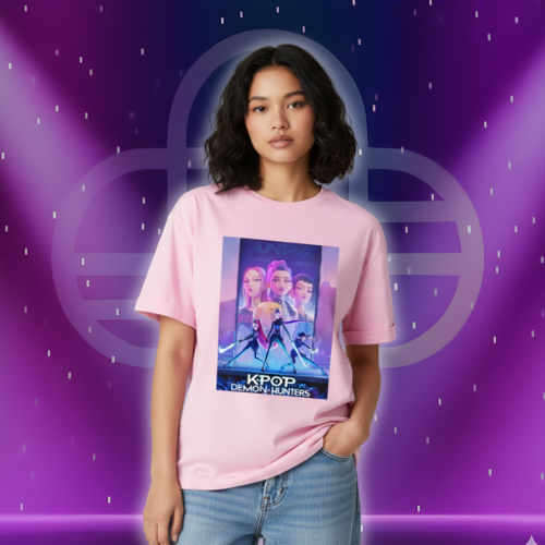 Women's Kpop Pink Huntrix Shirt 
