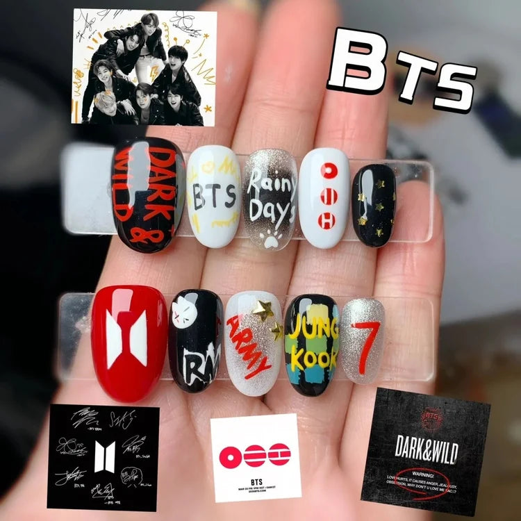 BTS ARMY Press-On Nails