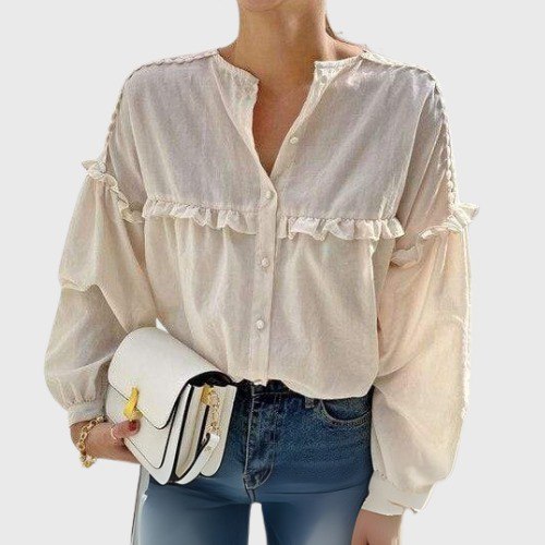 Korean Blouse Chic Top