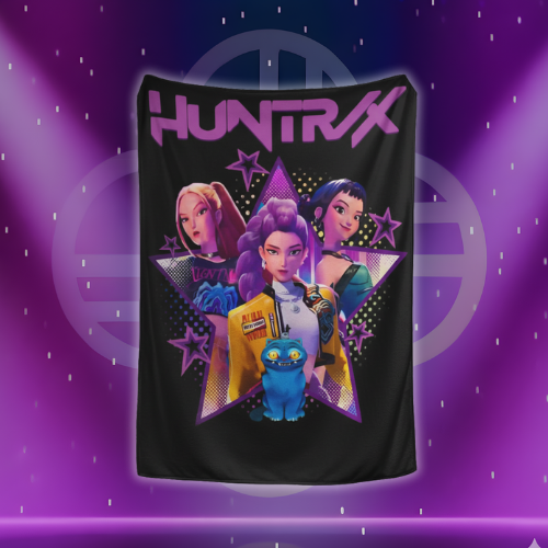 Demon Hunters Huntrix Blanket