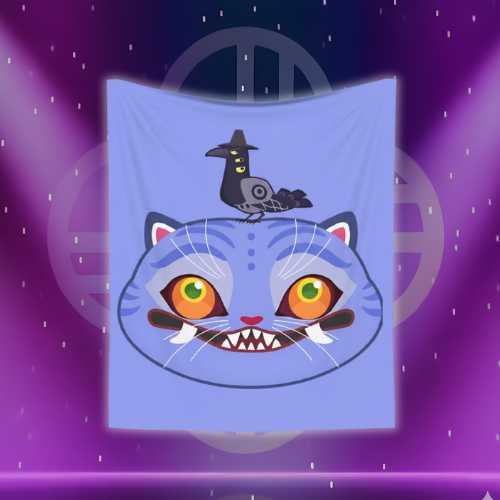 Derpy Demon Hunters Blanket for Children