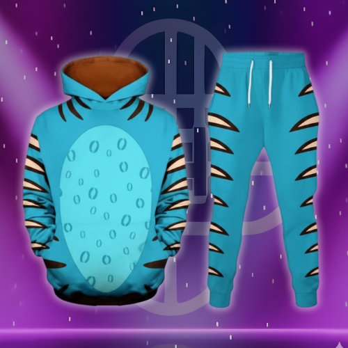 Derpy Tiger Demon Hunters Hoodie Pant Set