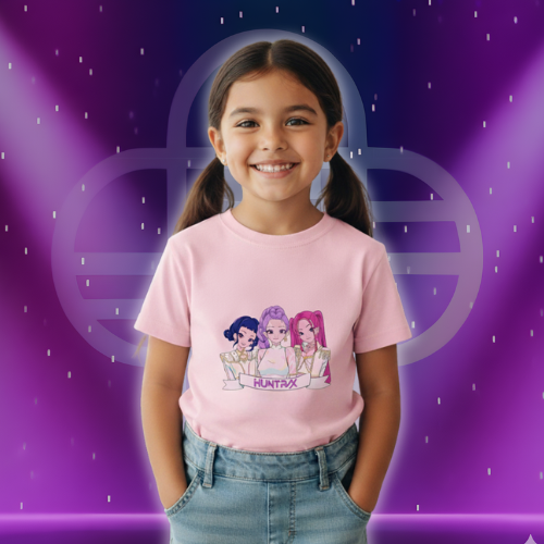 KPop Demon Hunters Huntrix Shirt for Girls