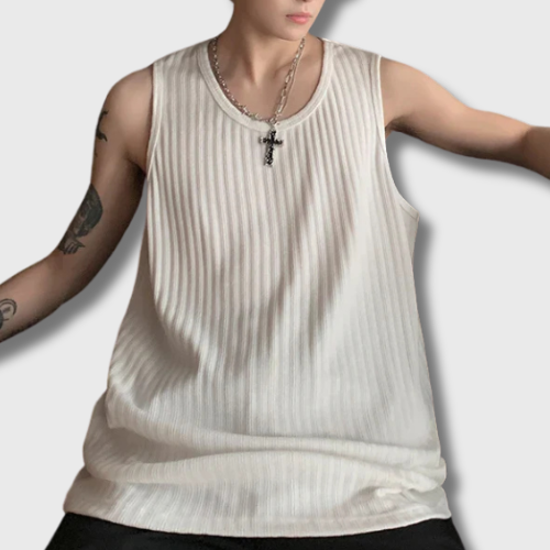 Men's Semi-transparent Tank Top