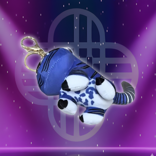 KPop Demon Hunters Tiger Plush Keychain
